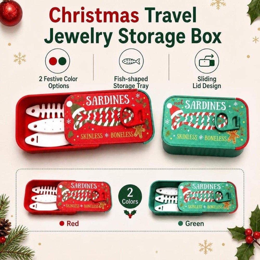 3D Printing For Medical - 3D Printed Sardines Travel Jewelry Box