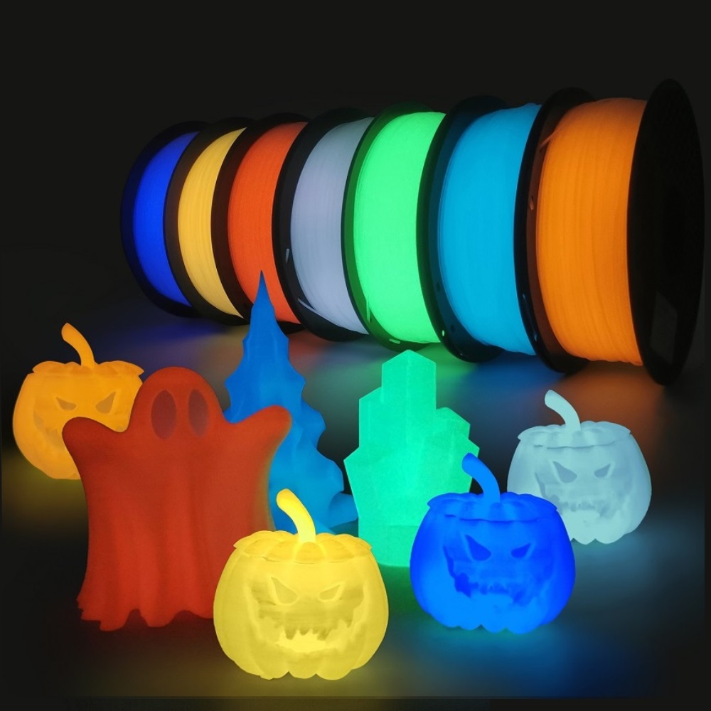 3D Printing Nylon - Glow In The Dark Filament PLA