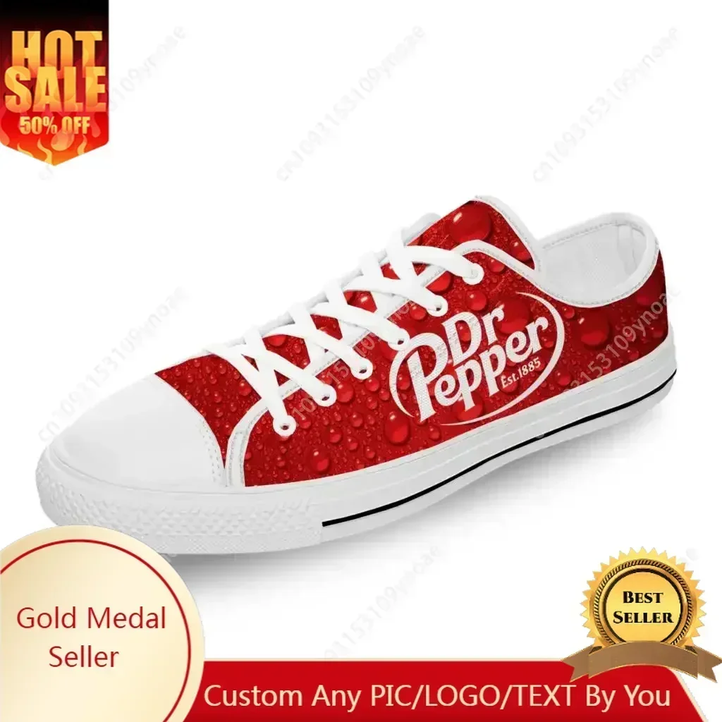 3D Printing Nylon - DR Pepper Low Top Sneakers Mens