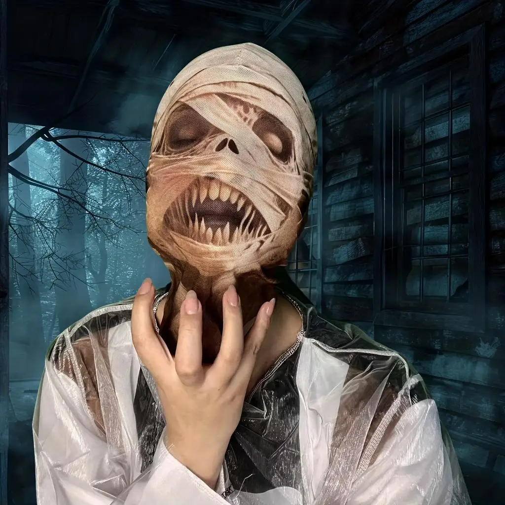 3D Printing Nylon - 3D Printed Mummy Rag Mask —