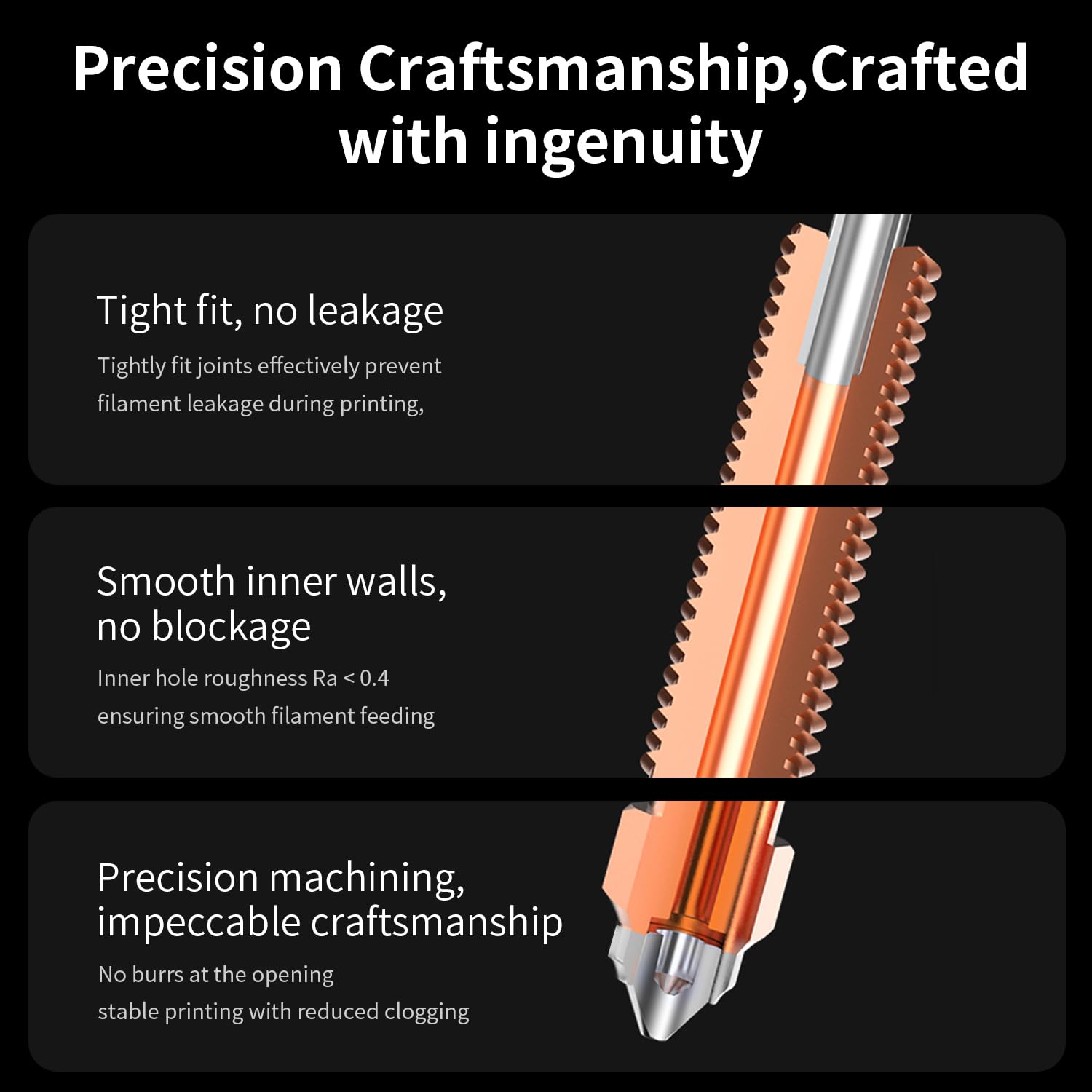 Creality K1C_K1 Max_Ender-3 V3 - огляд і ціна 3D Printer Nozzle Brass