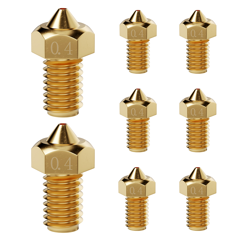 0.4mm Brass Nozzles 3D Printer - огляд і ціна 3D Printer Nozzle Brass