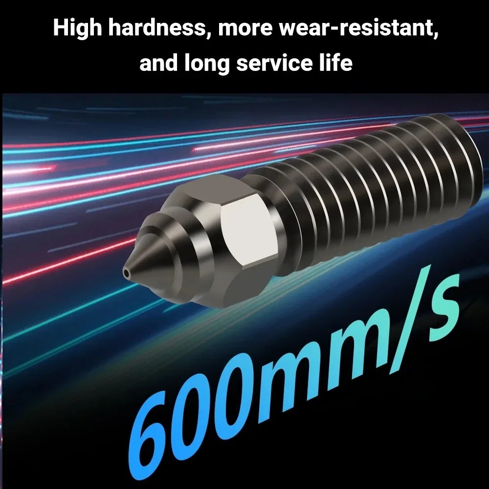 Creality K1 Hardened Steel Noz - огляд і ціна 3D Printer Nozzle Brass