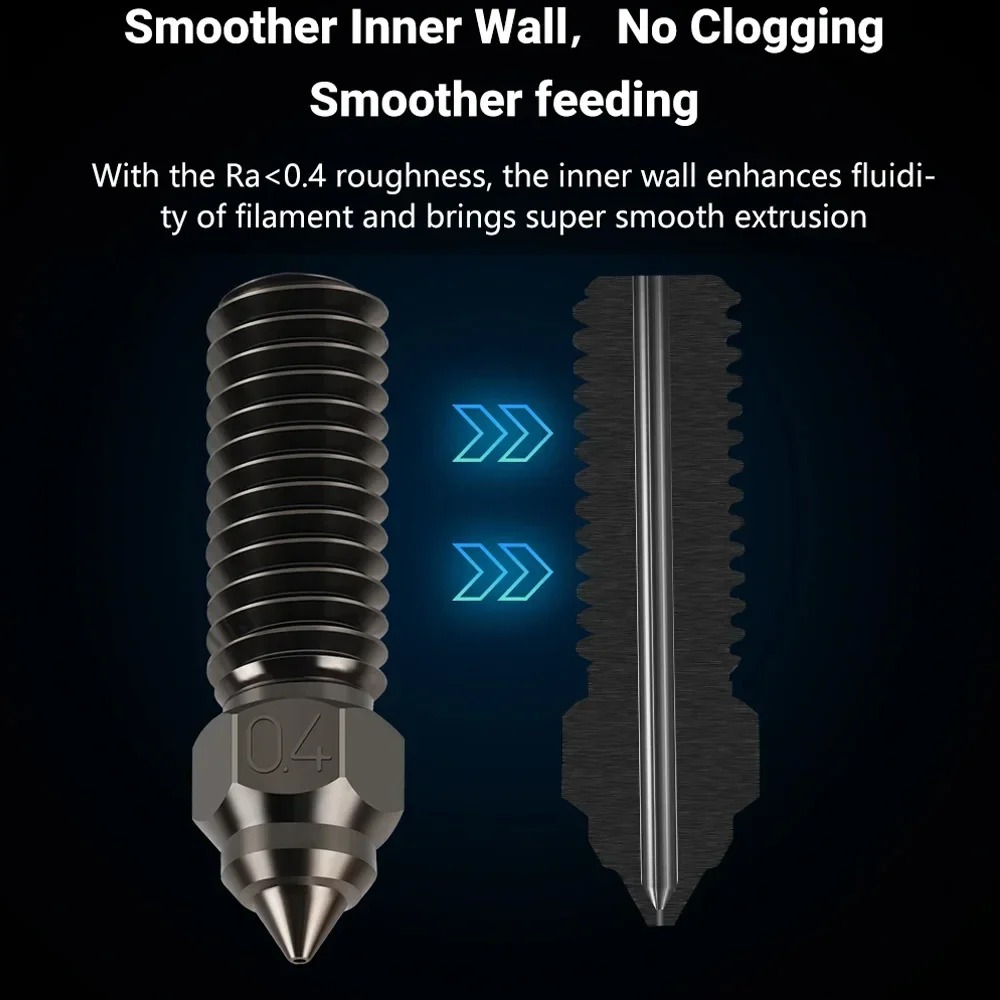 Creality K1 Hardened Steel Noz - огляд і ціна 3D Printer Nozzle Brass