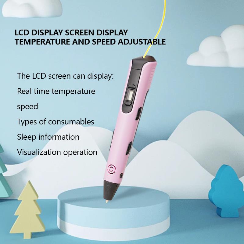3D Printing Pen Kids with LCD  - огляд і ціна 3D Printing Pen For Kids