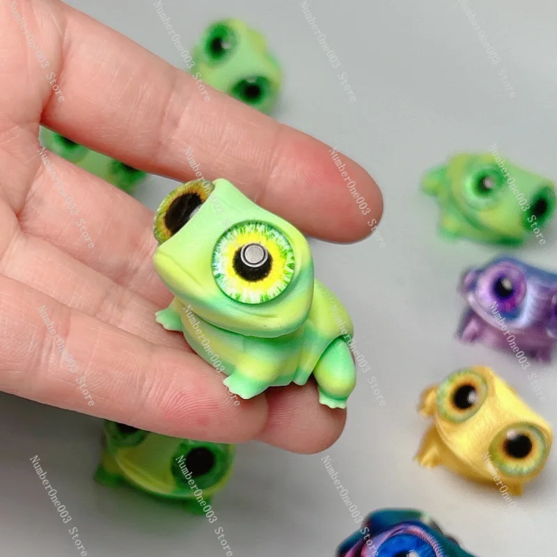 3D Printed Cute Big Eye Frog F - огляд і ціна 3D Printing Joints