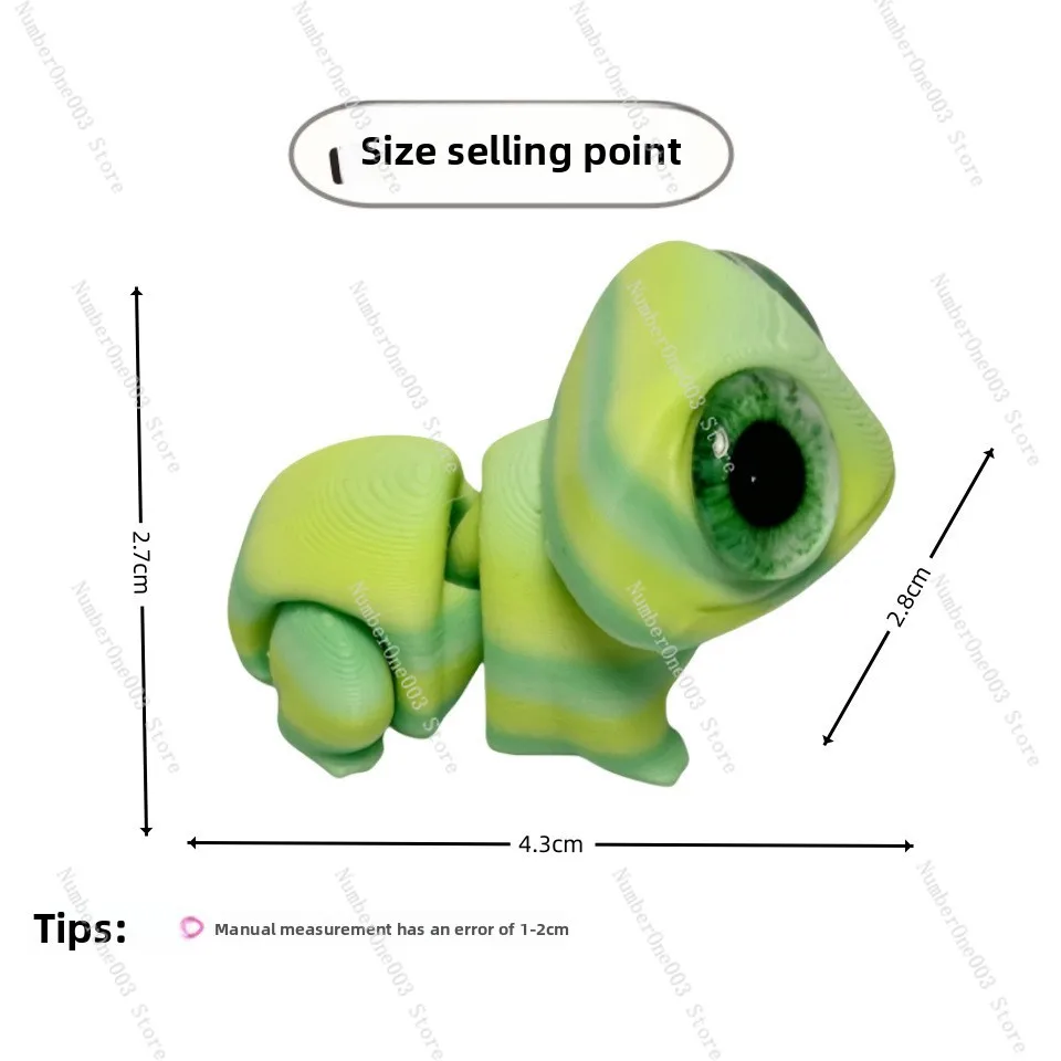 3D Printed Cute Big Eye Frog F - огляд і ціна 3D Printing Joints