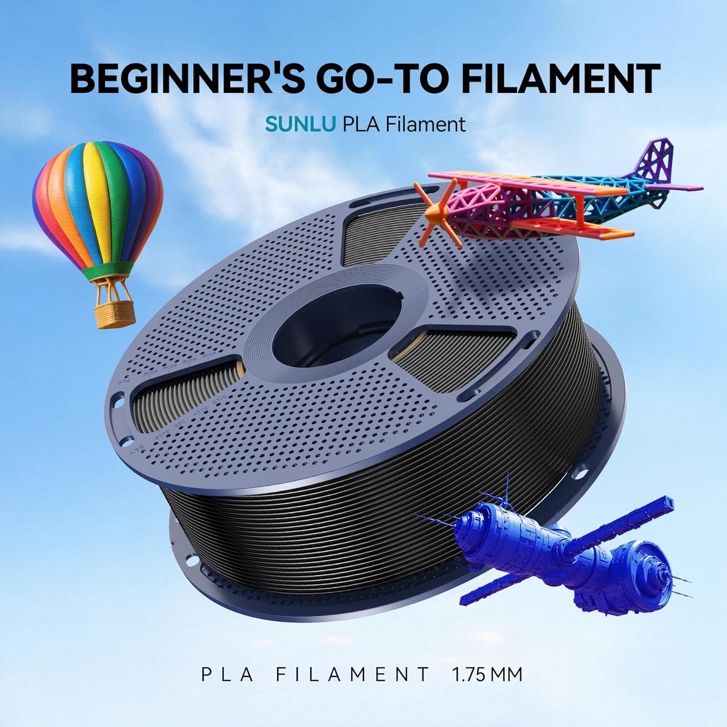 SUNLU PLA/PLA+/PETG/SILK/PLA M - огляд і ціна 3D Printing Nylon