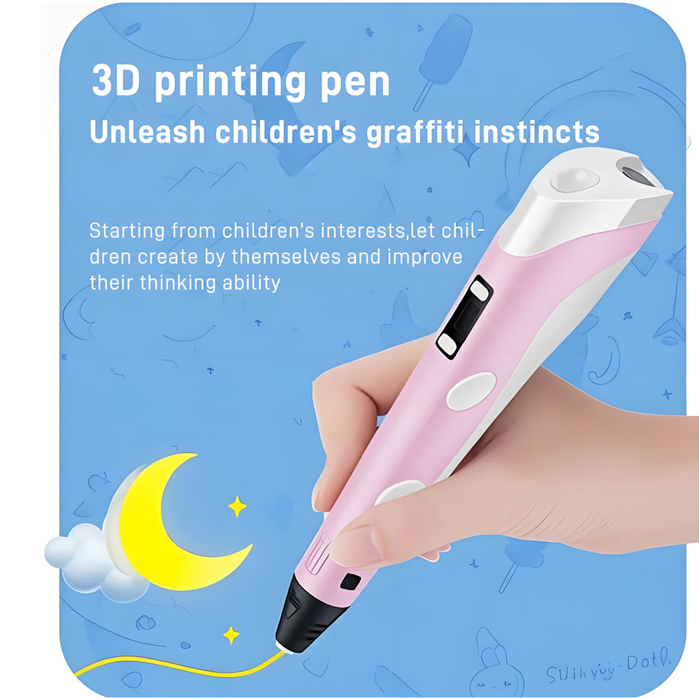3D Pen With LCD Screen Compati - огляд і ціна 3D Printing Pen For Kids