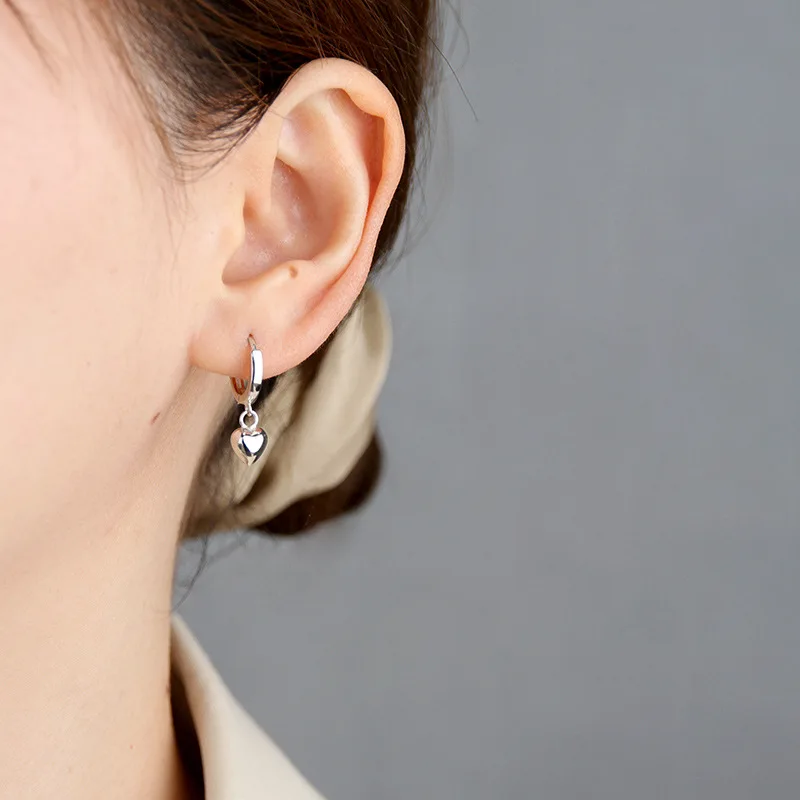 Silver Plated Huggie Hoop Earr - огляд і ціна 3D Printing Earrings