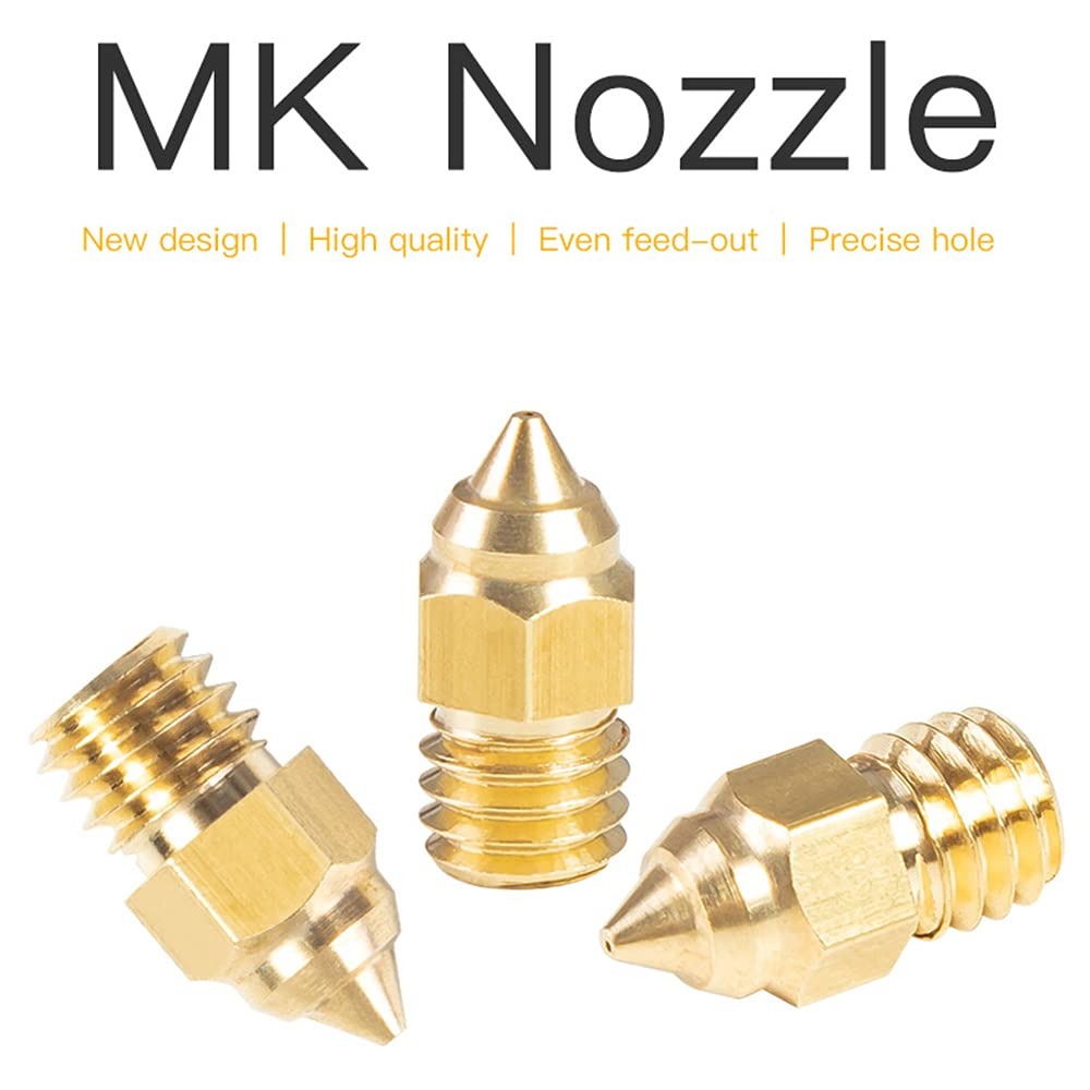 Creality 5pcs Ender 3 S1/Ender - огляд і ціна 3D Printer Nozzle Brass