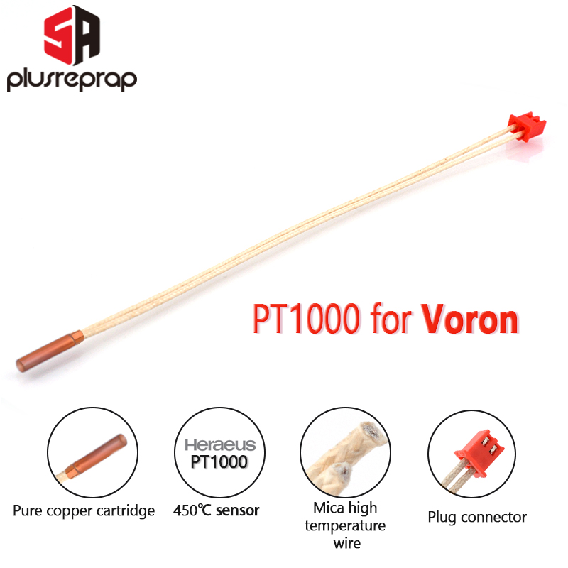 For E3DV6 Vo-ron Hotend PT1000 - огляд і ціна 3D Printing Nylon