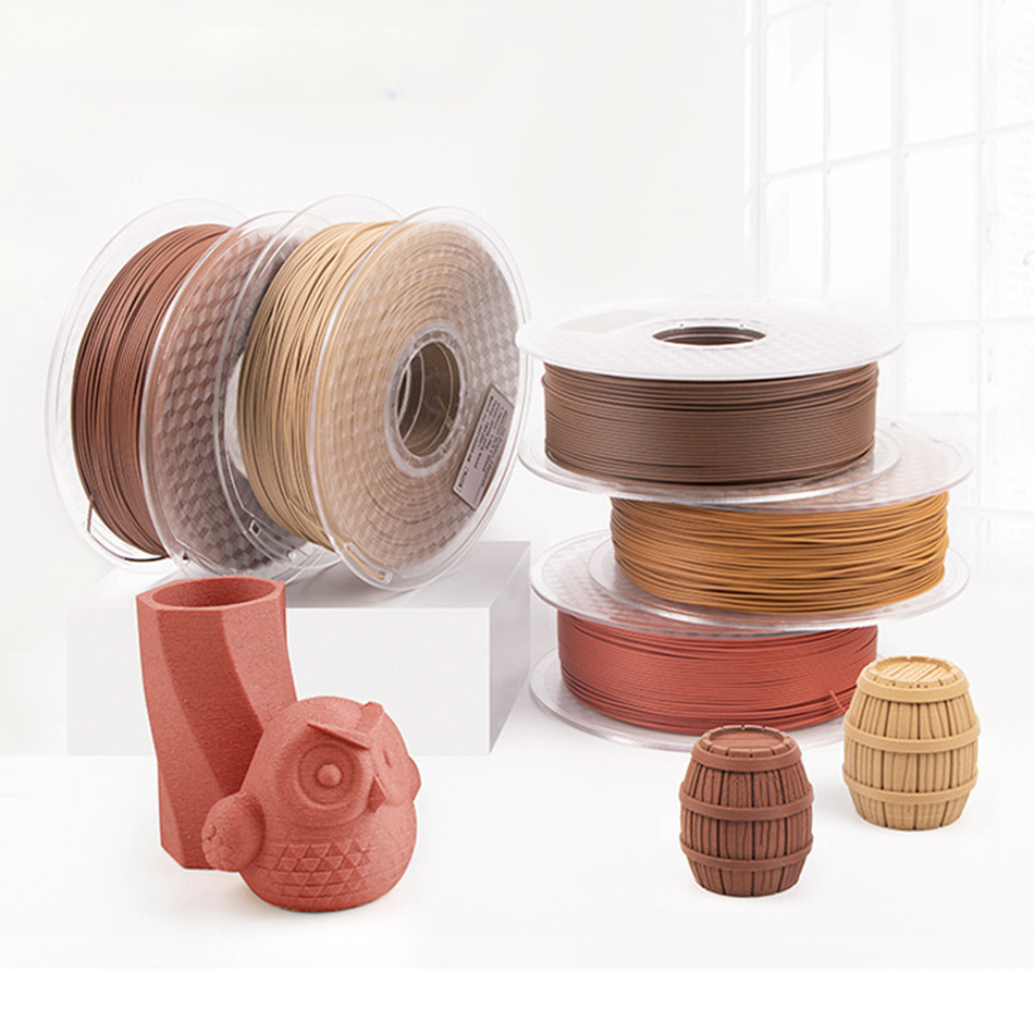 3D Printer Wood Filament PLA 1 - огляд і ціна 3D Printing Nylon