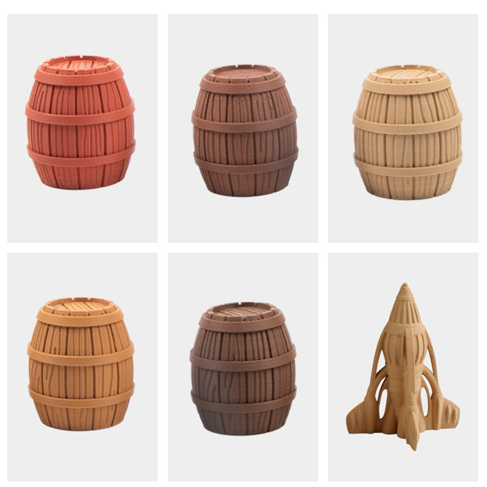 3D Printer Wood Filament PLA 1 - огляд і ціна 3D Printing Nylon