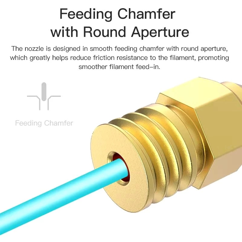 Creality 15pcs 0.4mm Hotend Ex - огляд і ціна 3D Printer Nozzle Brass