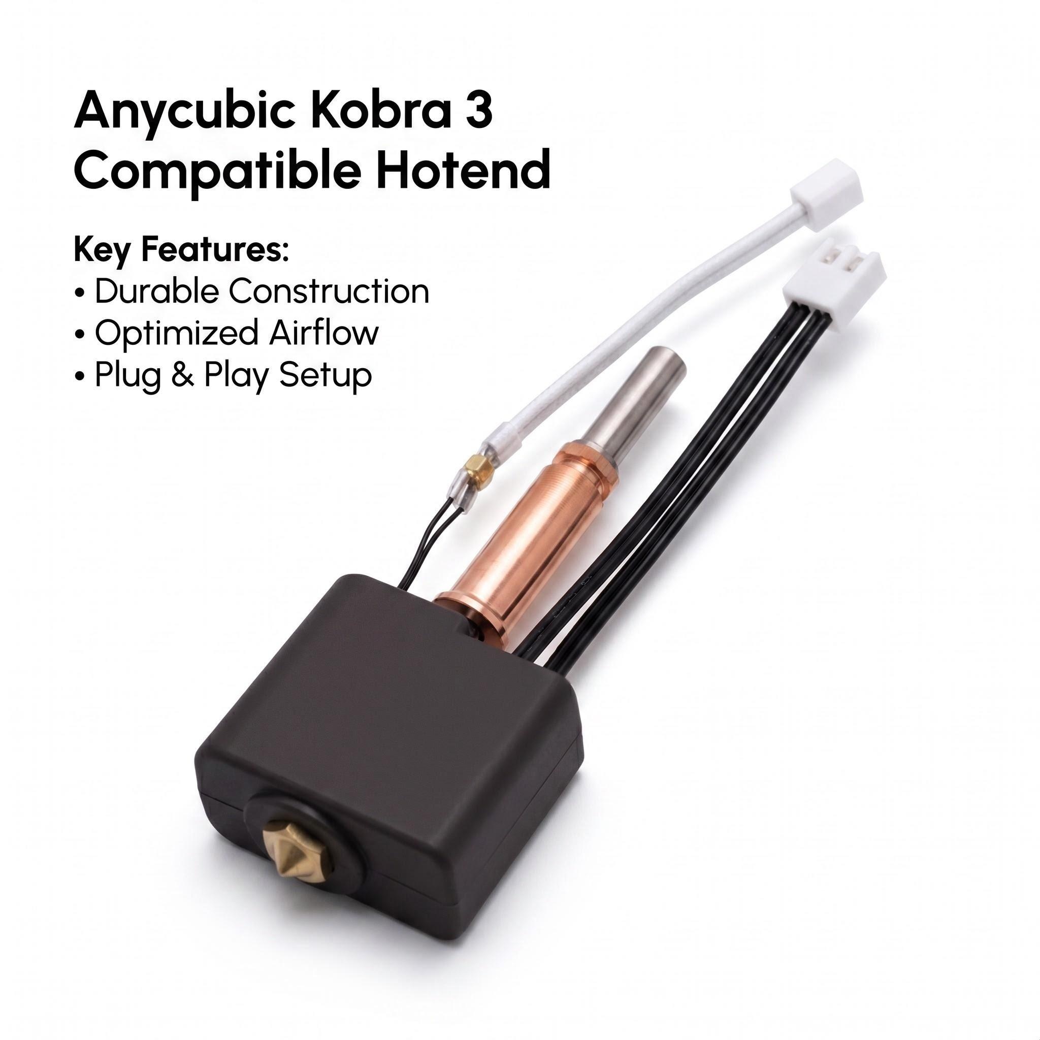 Kit Upgrade for Anycubic Kobra - огляд і ціна 3D Printer Nozzle Brass