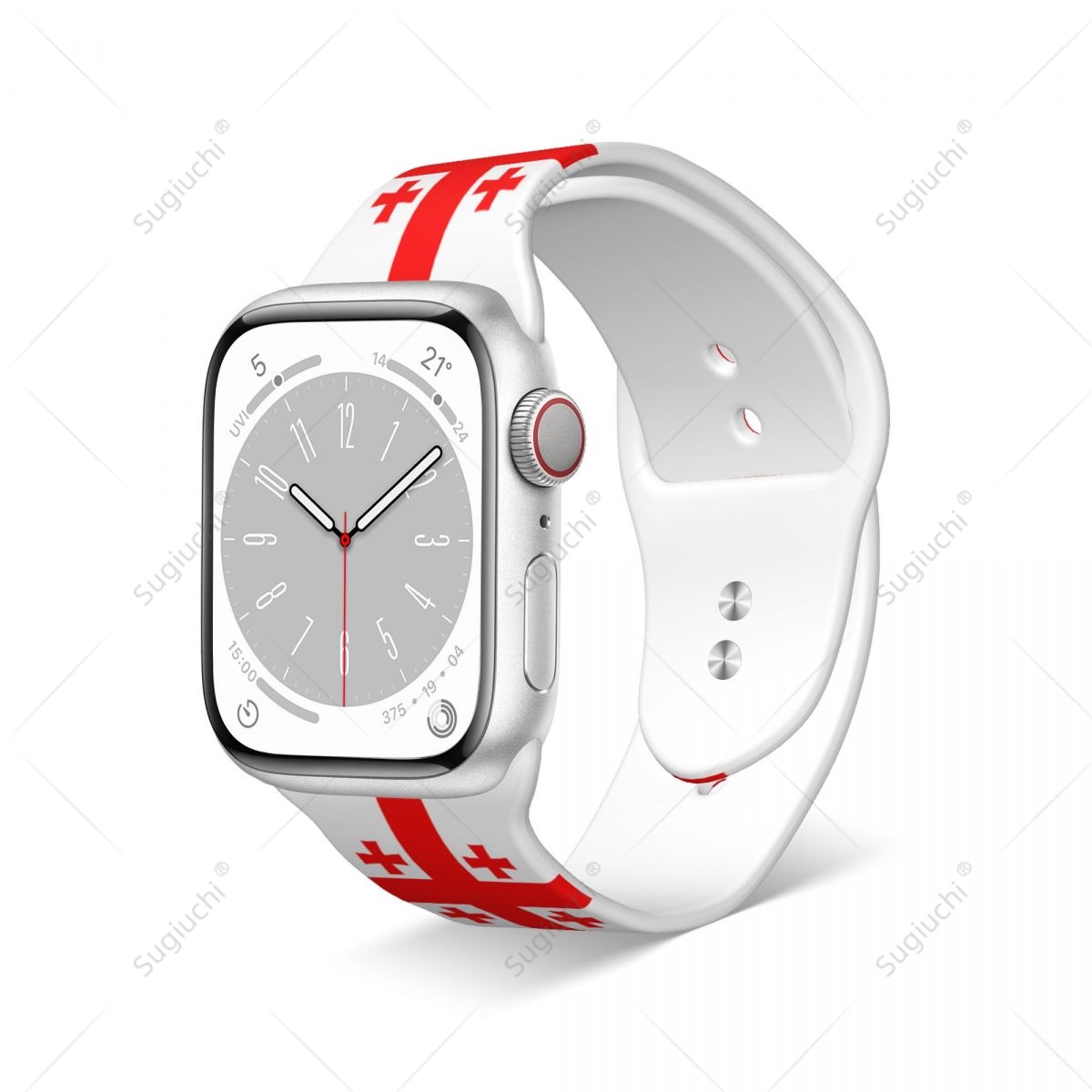 Unisex Georgia Flag 3D Printin - огляд і ціна 3D Printing Watch