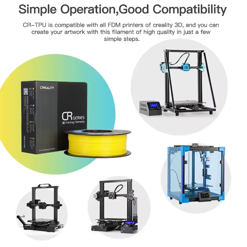 Creality Original CR-TPU Filam - огляд і ціна 3D Printing High Temperature Materials