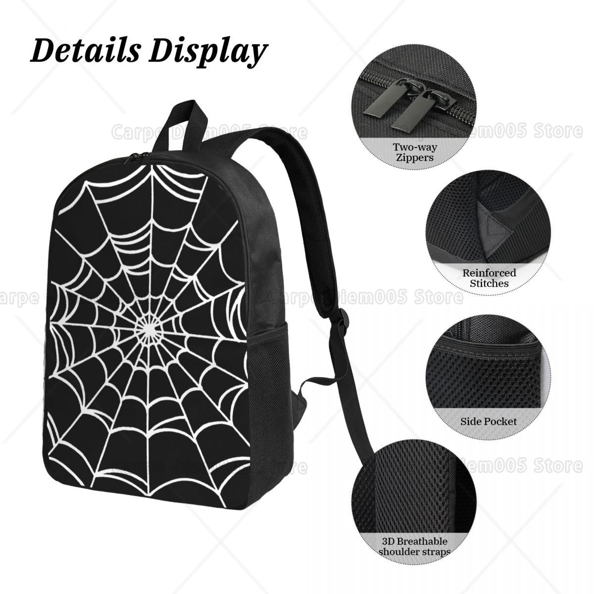 Black Web Spider Prints Backpa - огляд і ціна 3D Printing Pen For Kids