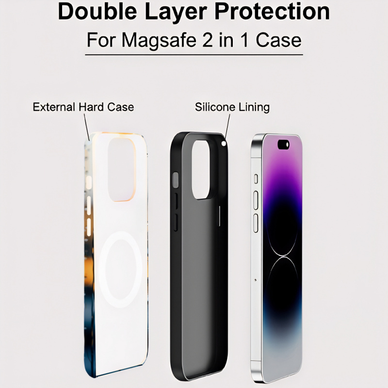 2 in 1 Paw Print Phone Case Fo - огляд і ціна 3D Printing Iphone