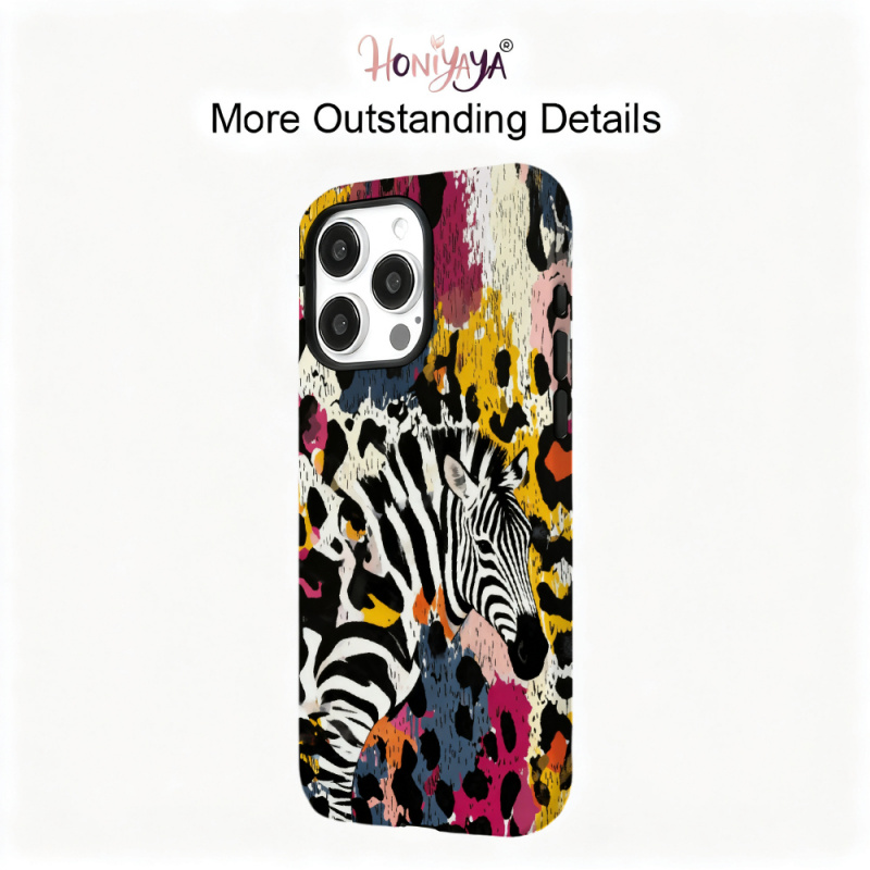 Shock Absorption Zebra Print P - огляд і ціна 3D Printing Iphone