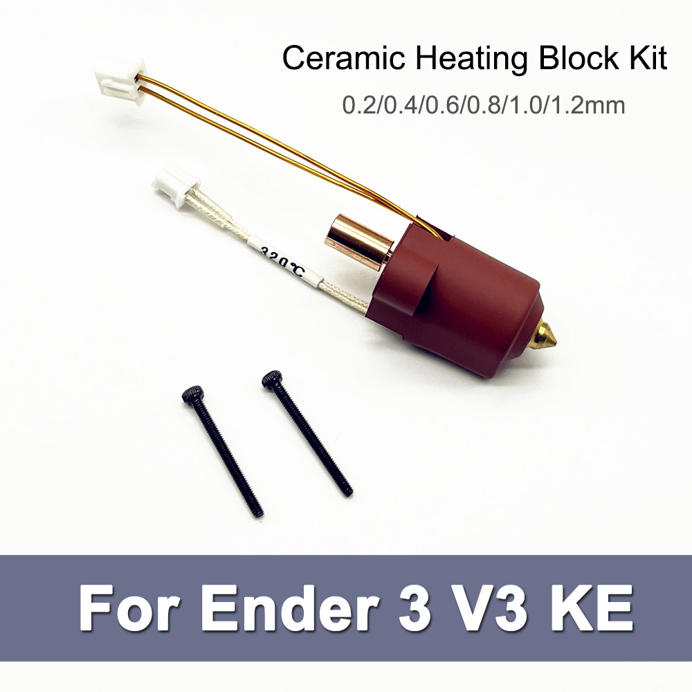Hotend For Ender 3 V3 KE Ceram - огляд і ціна 3D Printer Nozzle Brass