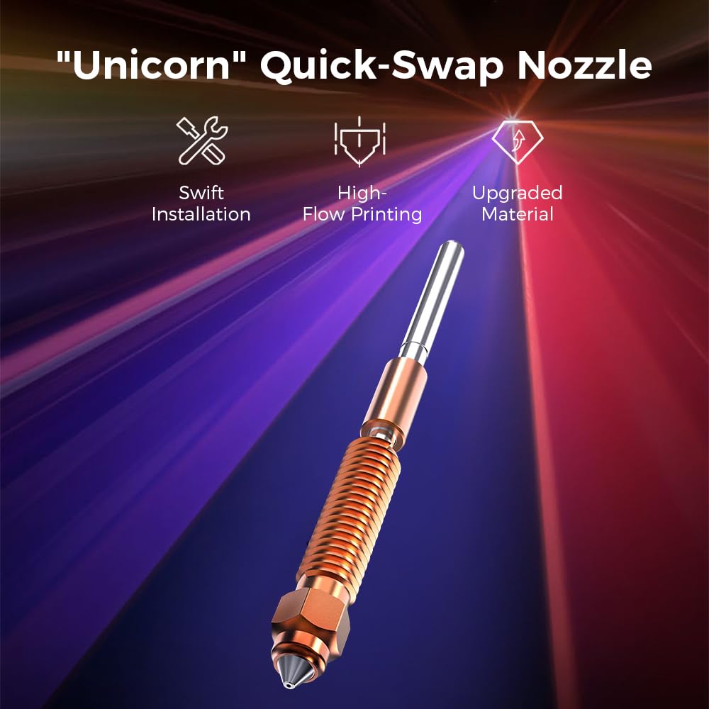 1/3/5PCS Creality K1C Nozzle,  - огляд і ціна 3D Printer Nozzle Brass