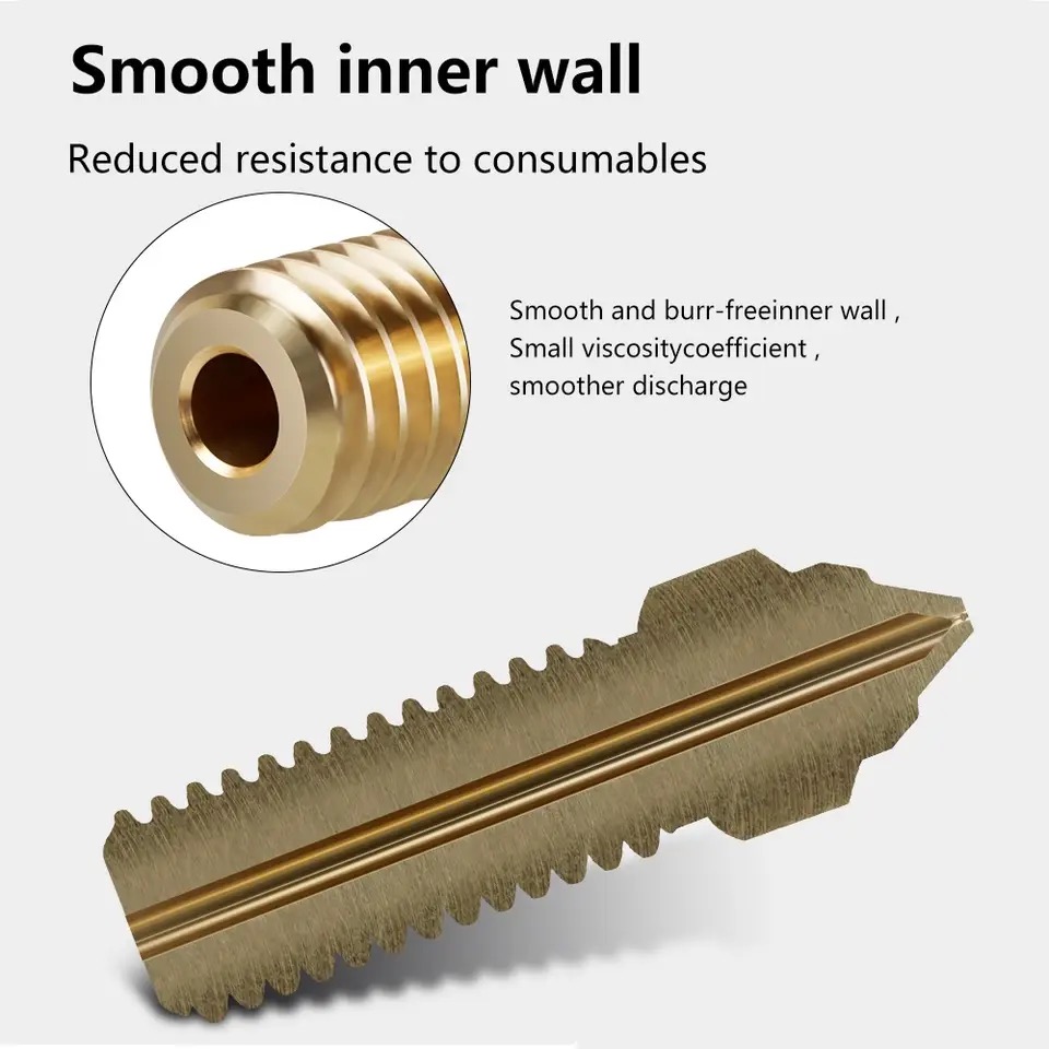For Creality Ender 3 V3 KE K1/ - огляд і ціна 3D Printer Nozzle Brass