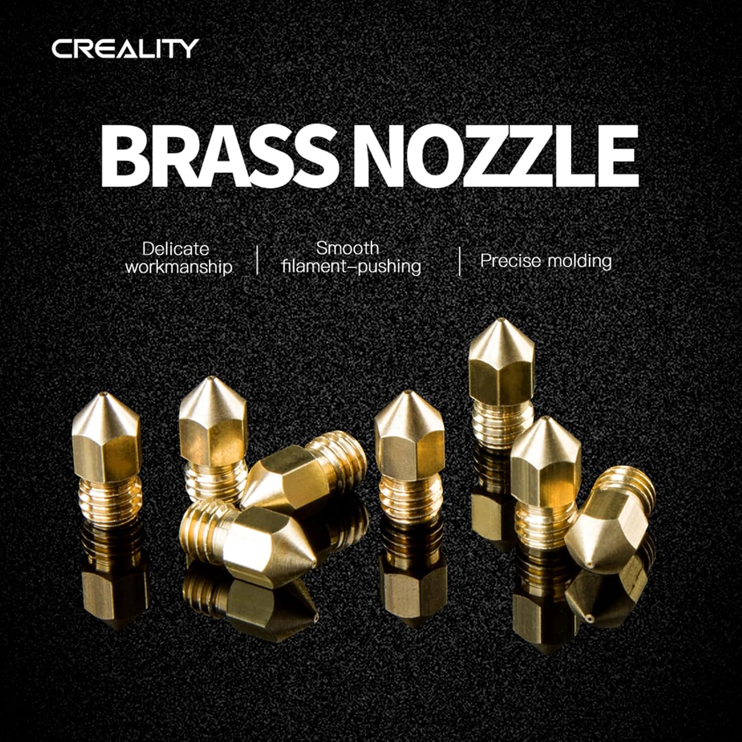 Official Creality Ender 3/Ende - огляд і ціна 3D Printer Nozzle Brass