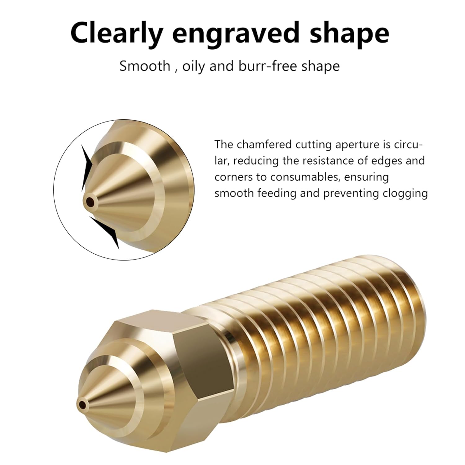 Creality Official K1/K1 Max No - огляд і ціна 3D Printer Nozzle Brass