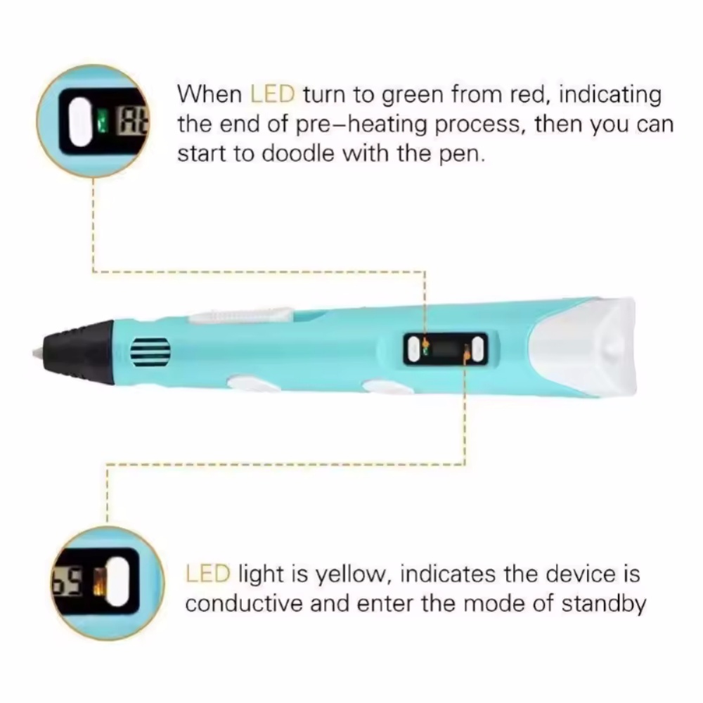 3D Pen For Children 3D Printin - огляд і ціна 3D Printing Pen For Kids
