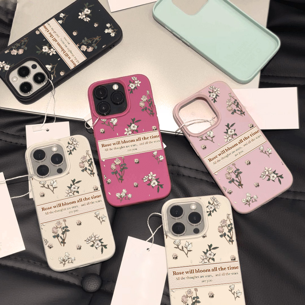 Flowers Print Phone Case For i - огляд і ціна 3D Printing Iphone