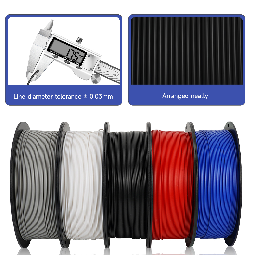 5KG Mix Colors PLA filament 1k - огляд і ціна 3D Printing Nylon