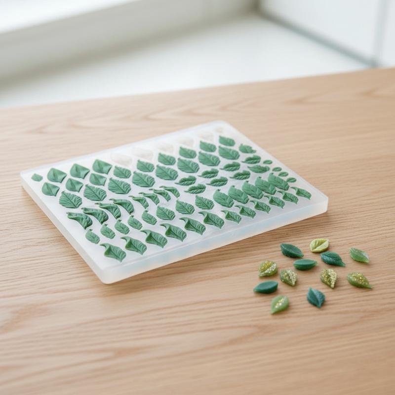 Miniature Leaf Silicone Mold 3 - огляд і ціна 3D Printing Earrings