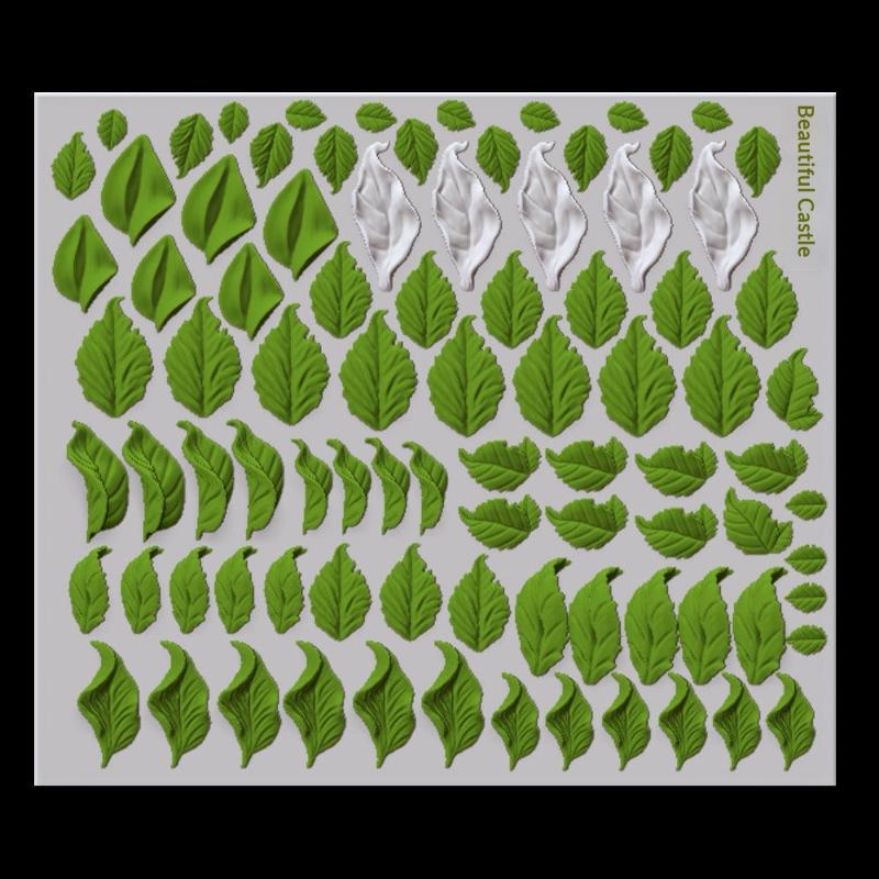 Miniature Leaf Silicone Mold 3 - огляд і ціна 3D Printing Earrings
