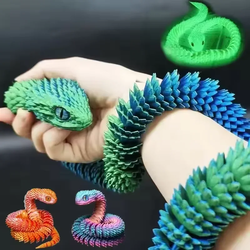 3D Printed Snake Movable Joint - огляд і ціна 3D Printing Joints
