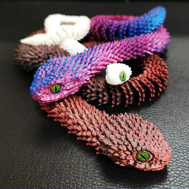 3D Printed Snake Movable Joint - огляд і ціна 3D Printing Joints