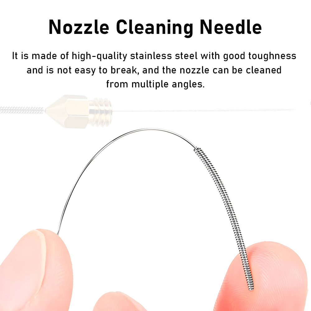 Nozzle Cleaning Needles Tool K - огляд і ціна 3D Printer Nozzle Brass