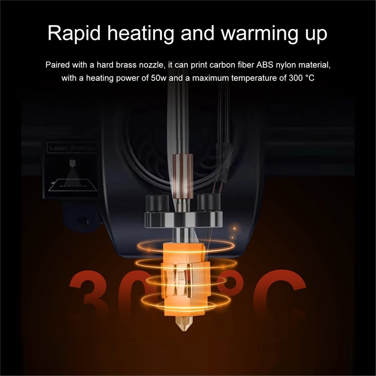 Upgrade Hotend Kit for K1C Hot - огляд і ціна 3D Printer Nozzle Brass