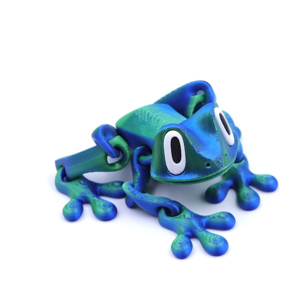 Movable Joints 3D Printed Frog - огляд і ціна 3D Printing Joints