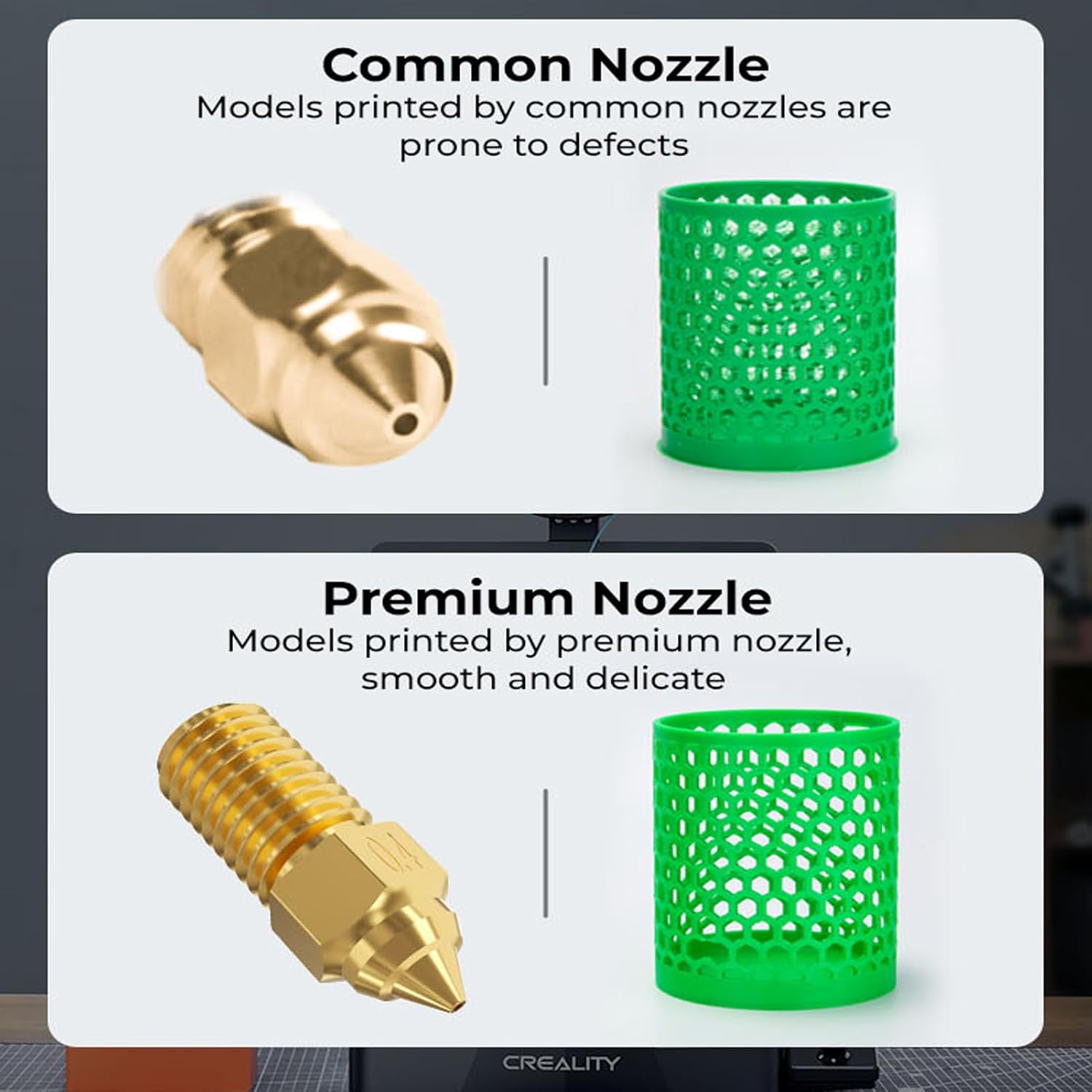 Creality Ender 3 V3 SE Nozzle  - огляд і ціна 3D Printer Nozzle Brass