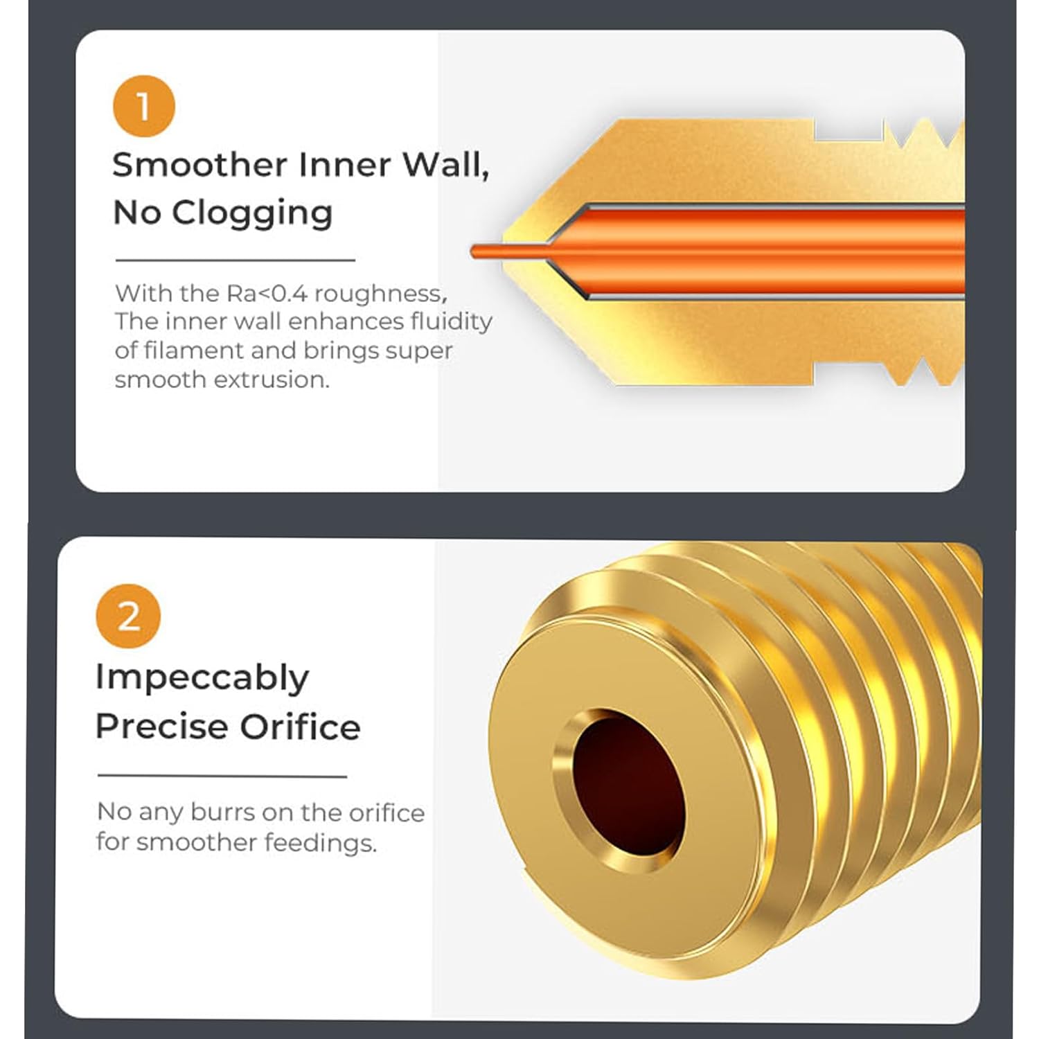 Creality Ender 3 V3 SE Nozzle  - огляд і ціна 3D Printer Nozzle Brass