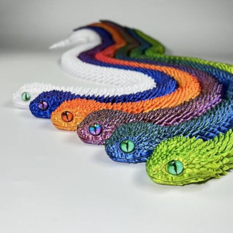 2026 new 3D printed snake, lif - огляд і ціна 3D Printing Joints