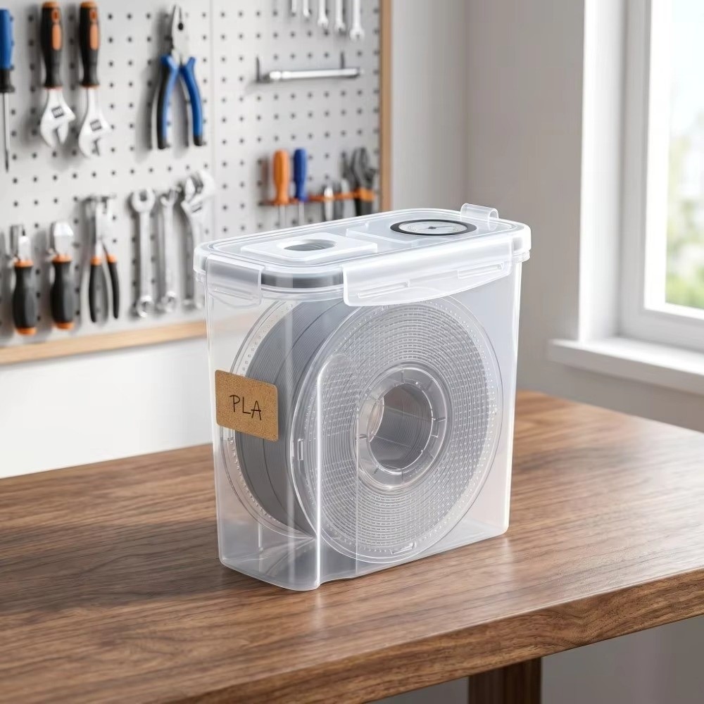 Transparent Filament Container - огляд і ціна 3D Printing For Medical