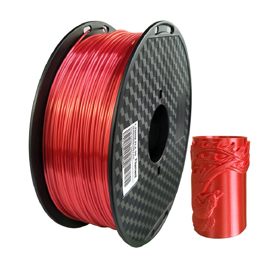 Silk PLA 3D Filament 1kg 1.75m - огляд і ціна 3D Printing Nylon